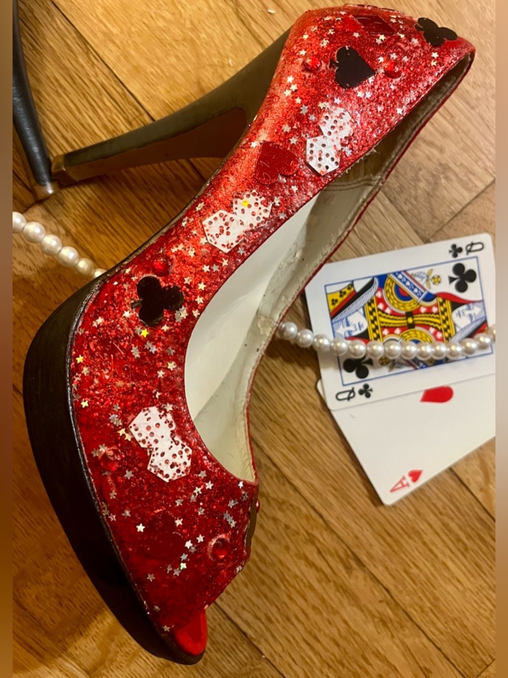 Custom Bling VEGAS Heels! Sz 7 🎰👠 - Picture 12 of 13